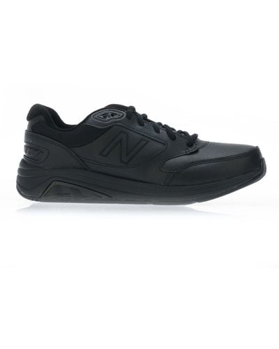 New Balance 928v5 Walking Shoes D Width - Black