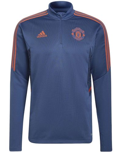 adidas Manchester United 2022/23 Training Top - Blue