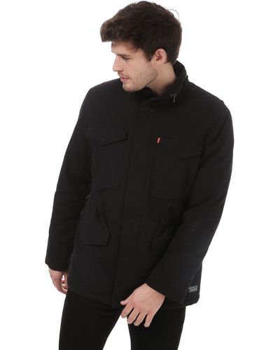 Levi's Sherpa Field Coat - Black