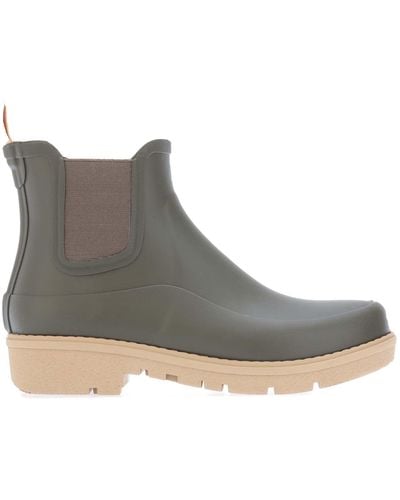 Fitflop Wonderwelly Contrast Sole Chelsea Boots - Grey