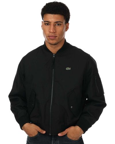 Lacoste flight deals jacket