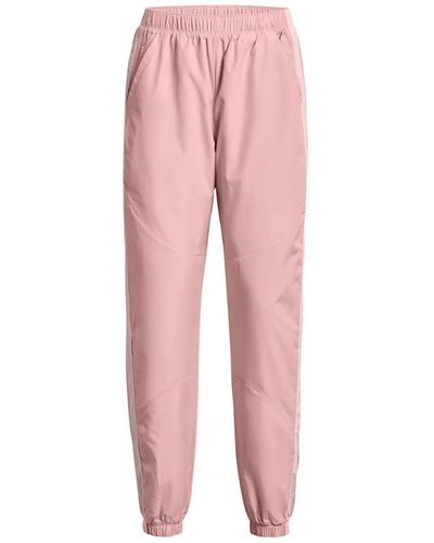 Under Armour Ua Rush Woven Trousers - Pink