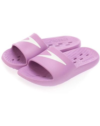 Speedo Slide Sandals - Purple