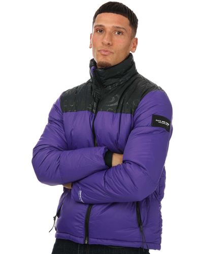 Duck and Cover Synmax Quilted Jacket - Purple