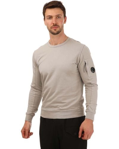 C.P. Company Light Fleece Sweatshirt - Grey