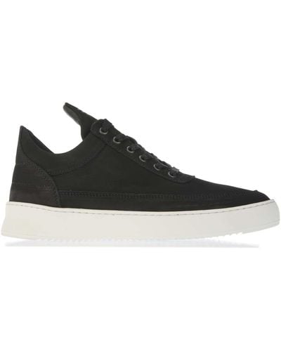 Filling Pieces Low Top Ripple Basic Trainers - Black
