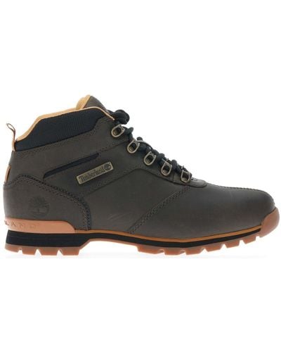 Timberland Splitrock Mid Lace Boots - Brown