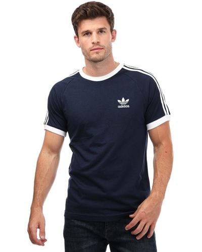adidas Originals Adicolour Classics 3 Stripes T-shirt - Blue