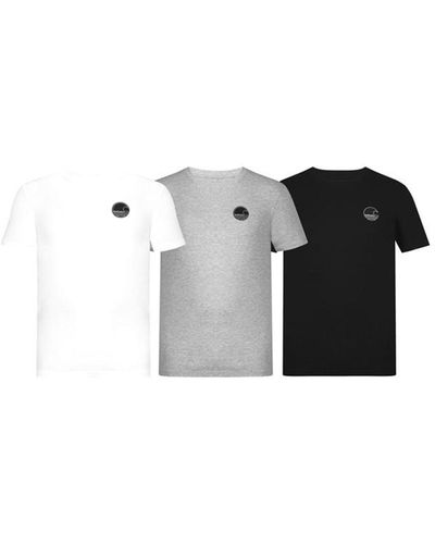 SoulCal & Co California 3 Pack T-shirts - Multicolour