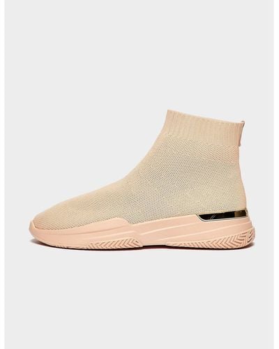 Mallet Sock Trainers - Natural