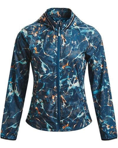 Under Armour Ua Storm Outrun The Cold Jacket - Blue