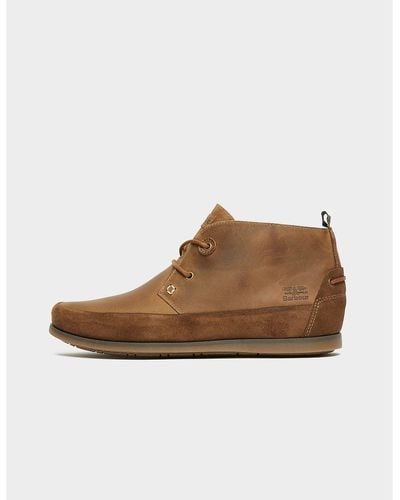 Barbour Transome Chukka Boots - Brown