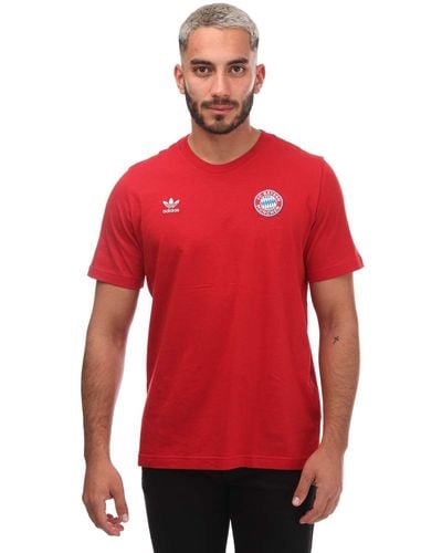 adidas Bayern Munich Essentials T-shirt - Red
