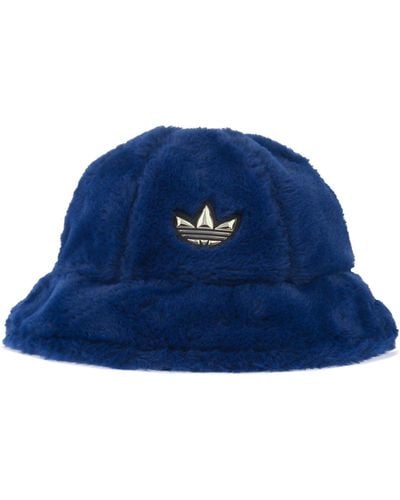 adidas Originals Sprt Faux Fur Bucket Hat - Blue