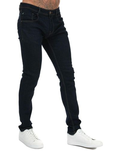 Duck and Cover Maylead Rinse Wash Slim Fit Jeans - Black