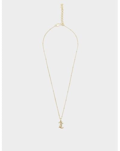 Juicy Couture 18c Samantha Necklace - White
