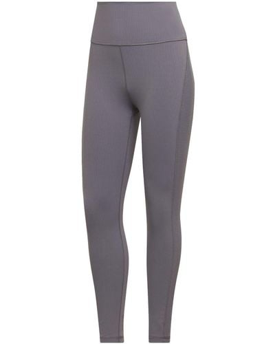 adidas Yoga Studio Luxe Rib leggings - Grey