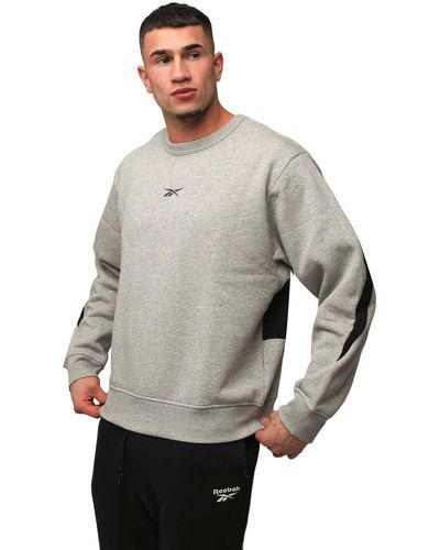 Reebok Unisex Classics Brand Proud Crewneck Sweatshirt - Grey