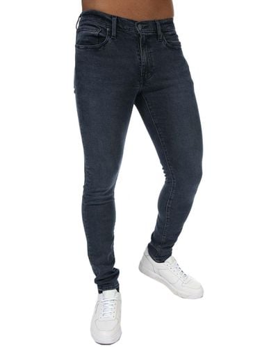 Levi's Skinny Ocean Pewter Taper Jeans - Blue