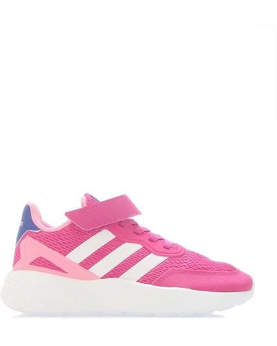 adidas Childrens Nebzed Trainers - Pink