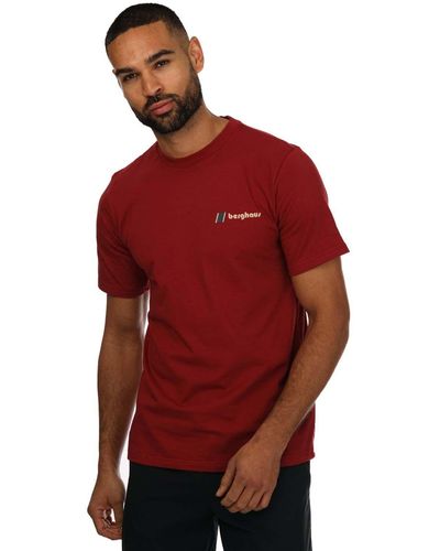 Berghaus Graded Peak T-shirt - Red