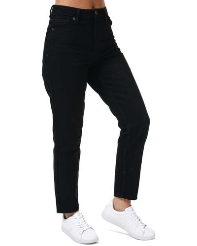 ONLY Jagger Life Mom Ankle Jeans - Black