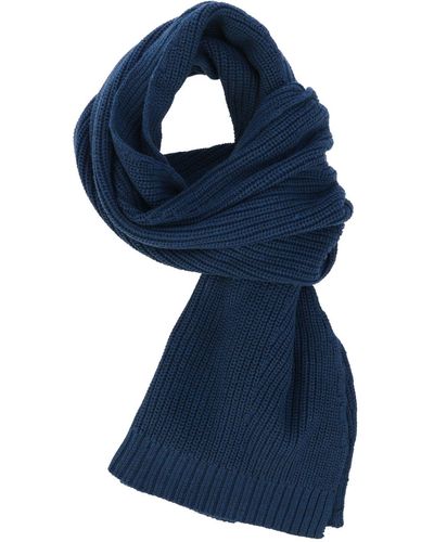 Ted Baker Platet Knitted Scarf - Blue