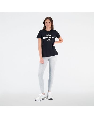 New Balance Essentials Reimagined Athletic Fit T-shirt - Blue