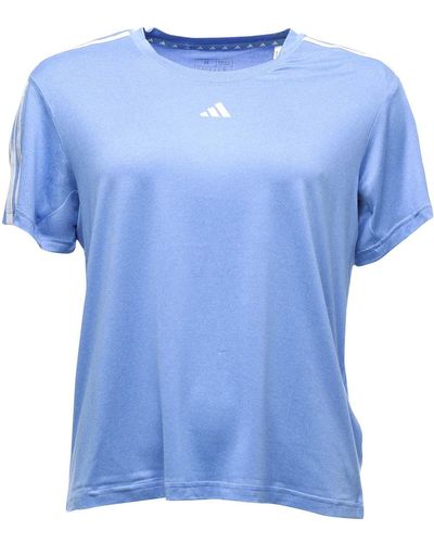 adidas Essentials Aeroready 3 Stripes T-shirt - Blue