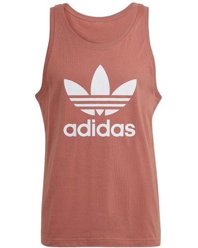 adidas Originals Adicolor Classics Trefoil Tank Top - Pink