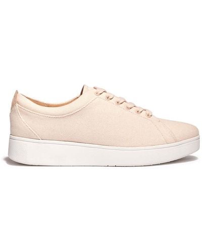 Fitflop Rally Canvas Trainers - Pink