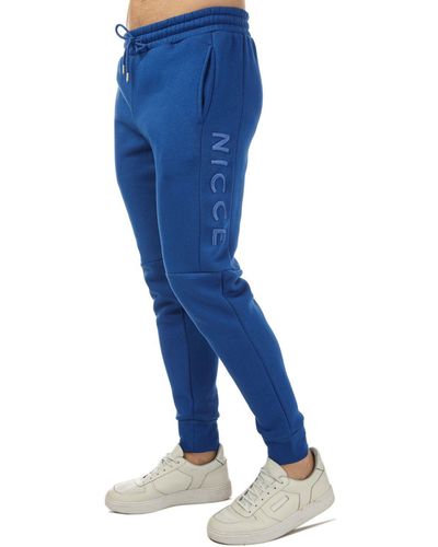 Nicce London Mercury Jog Trousers - Blue