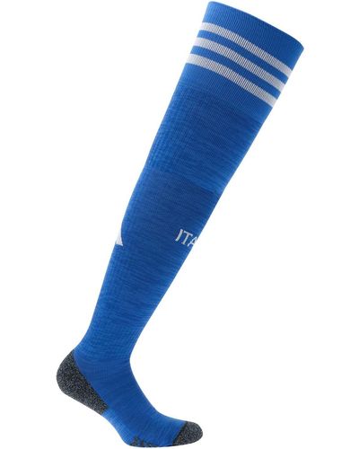 adidas Italy 2023/24 Home Socks - Blue