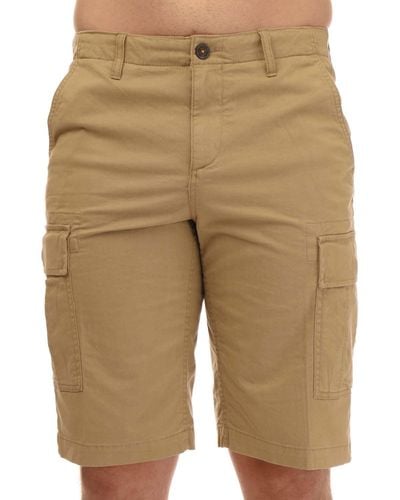 Timberland Outdoor Relaxed Cargo Shorts - Natural