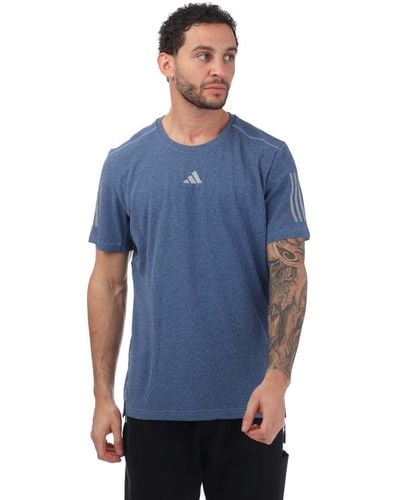 adidas Own The Run Heather T-shirt - Blue