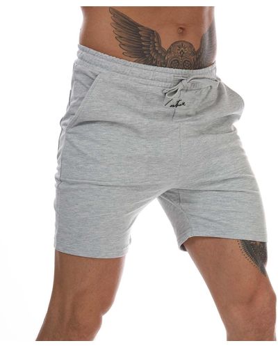 The Couture Club Signature Seam Details Shorts - Grey