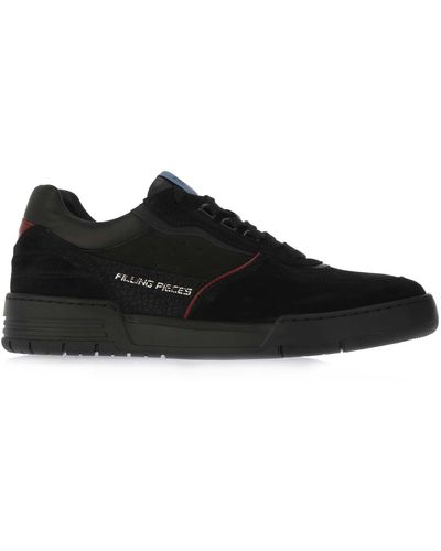 Filling Pieces X Daily Paper Curb Trainers - Black