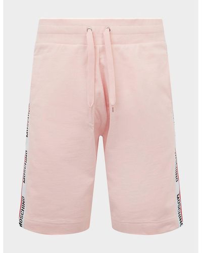 Moschino Tape Shorts - Pink
