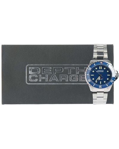 DEPTH CHARGE 41mm Automatic Watch - Blue