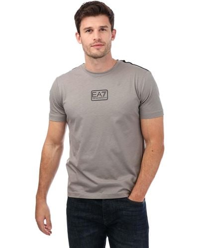 EA7 Logo T-shirt - Grey