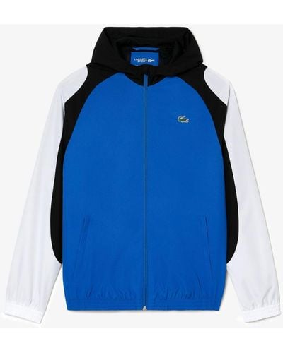 Lacoste Sport Colourblock Tennis Jacket - Blue