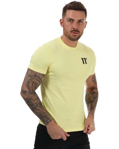 11 Degrees Core T-shirt - Yellow