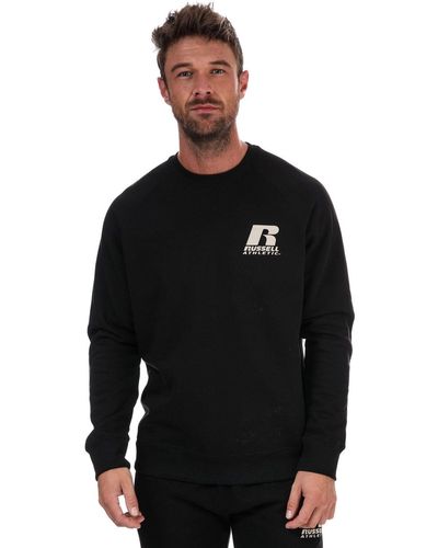 Russell Crew Neck Sweatshirt - Black