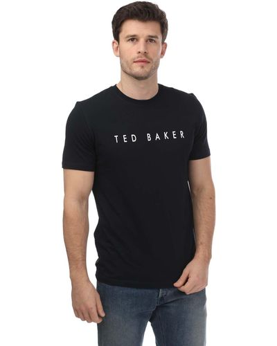 Ted Baker Broni Branded T-shirt - Black
