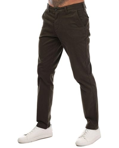 Lyle & Scott Straight Fit Chino Trousers - Black