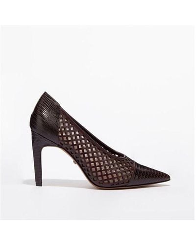 Reiss Colver Court Shoes - Brown