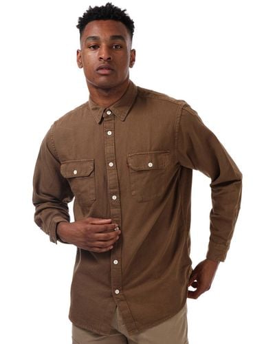 Levi's Jackson Worker Overshirt - Brown