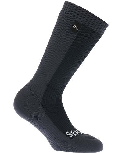 SealSkinz Unisex Startson Waterproof Mid Length Socks - Blue