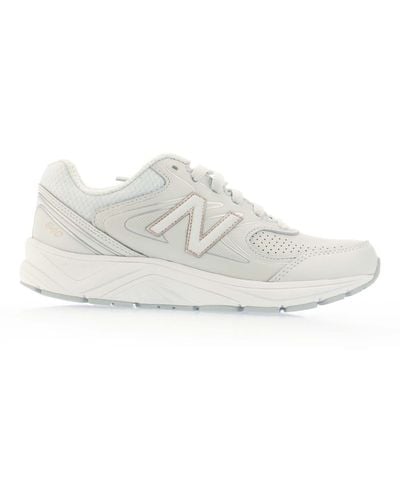 New Balance 840v2 Walking Shoes B Width - White
