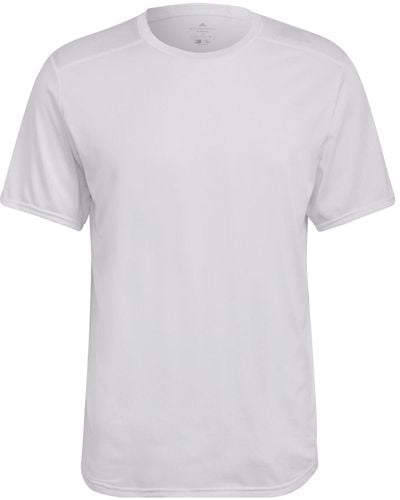 adidas Designed For Running T-shirt - White
